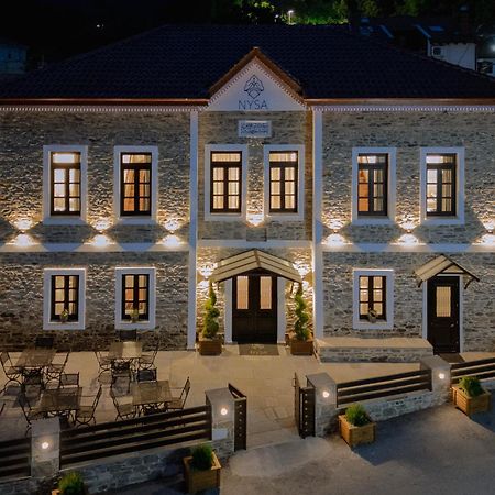 Отель Νysa Moustheni Экстерьер фото